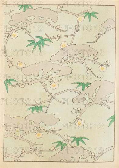 Illustration from "Shin bijutsukai", 1901-1902. Creators: Sekka, Kamisaka (1866-1942), Korin, Furuya (1875-1910)