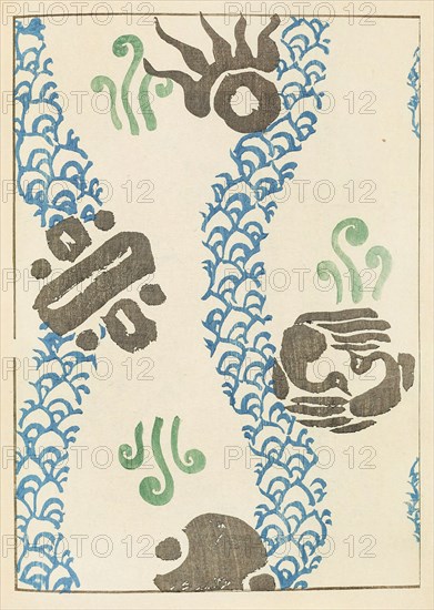 Illustration from "Shin bijutsukai", 1901-1902. Creators: Sekka, Kamisaka (1866-1942), Korin, Furuya (1875-1910)