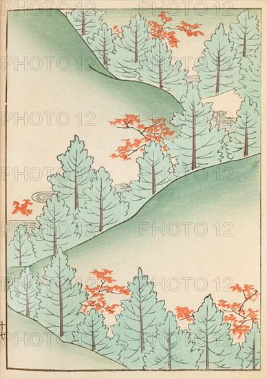 Illustration from "Shin bijutsukai", 1901-1902. Creators: Sekka, Kamisaka (1866-1942), Korin, Furuya (1875-1910)