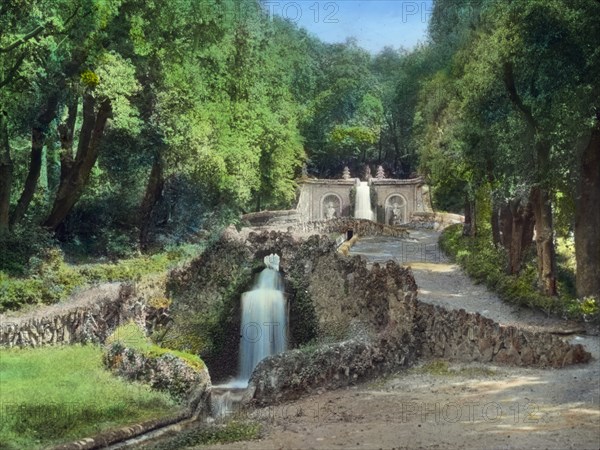 Villa Aldobrandini, Frascati, Lazio, Italy, 1925. Creator: Frances Benjamin Johnston.