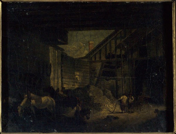 Salt depot, rue Saint-Germain-l'Auxerrois (?), c1777.