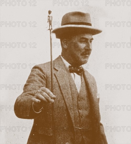 Howard Carter, discoverer of Tutankhamun's tomb, 1925. Private Collection.