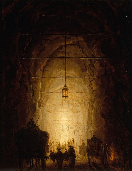 Posillipo Cave, between 1760 and 1761.
