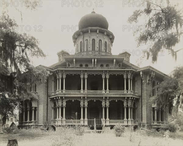 Longwood, Natchez, Adams County, Mississippi, 1938.