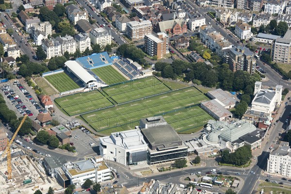 Devonshire Park Lawn Tennis Club, Eastbourne, East Sussex, 2016.