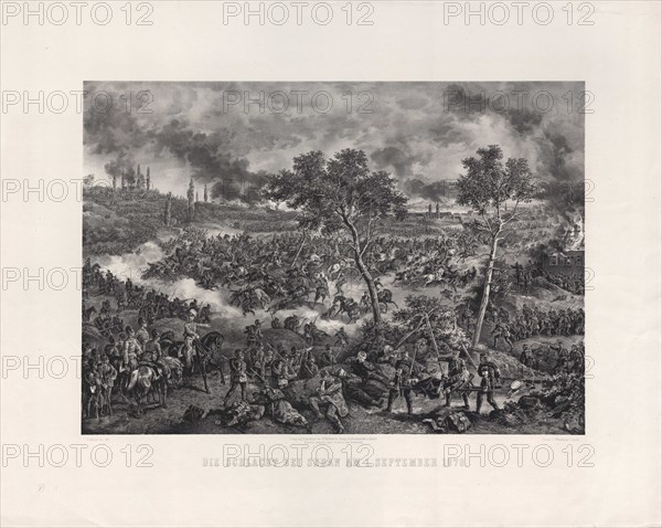 The Battle of Sedan on September 1, 1870, 1871. Private Collection.