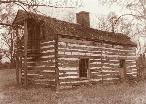 Quickmore Log Cabin, Amherst County, Virginia, 1935.