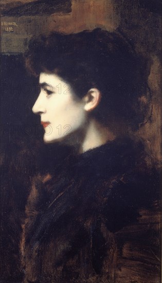 Eugenie-Marie Gadiffet-Caillard dite Germaine Dawis, 1892.