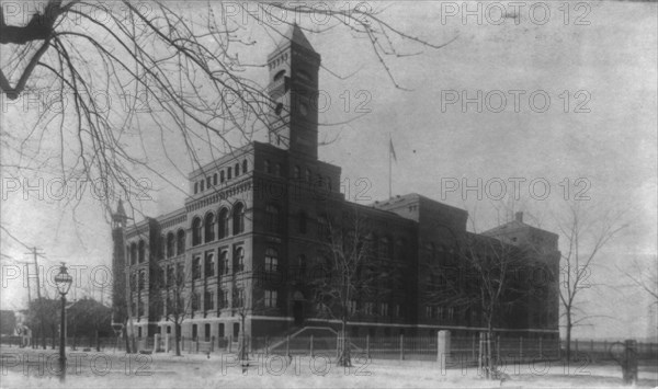 Bureau of Engraving and Printing, Wash., D.C., c1889. Auditor's building.