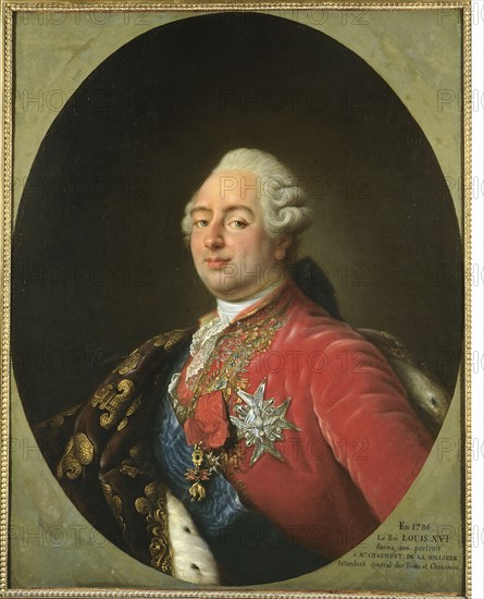 Portrait of Louis XVI (1754-1793), king of France, c1786.