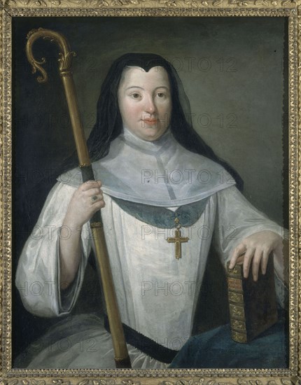 Portrait of an Abbess (of the House of Bourbon?), between 1701 and 1800.