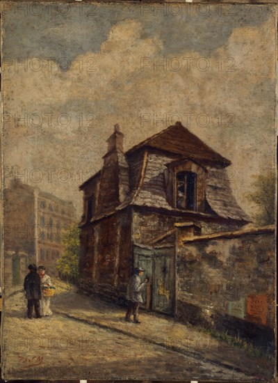 Hunting pavilion of M. de Jullienne, Avenue des Gobelins, c1900.