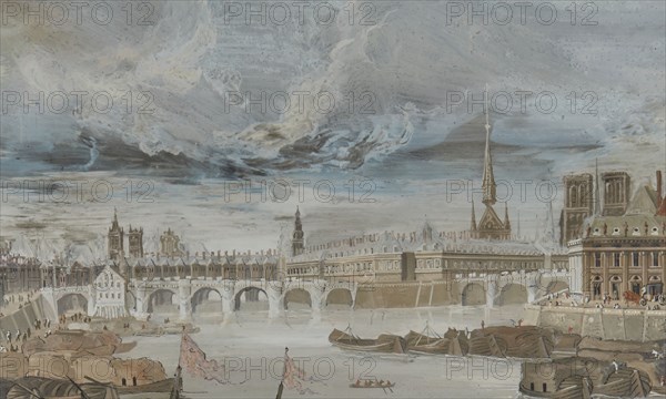 View of the Seine from the Pont Rouge.