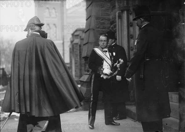 Cruz, Senor Don Anibal - His Funeral At St. Patrick's Church, 1910.