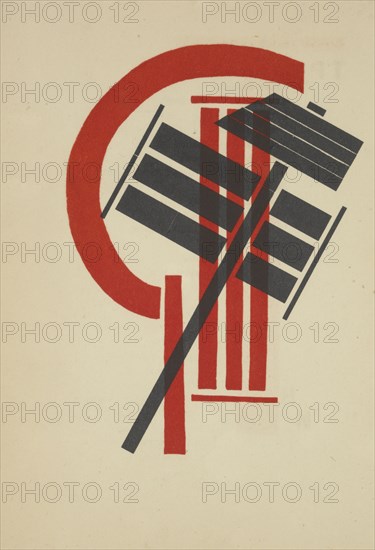 Design from "For the Voice" by Vladimir Mayakovsky, 1923. Private Collection.