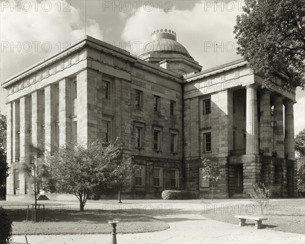 State Capitol, Raleigh, Wake County, North Carolina, 1938.