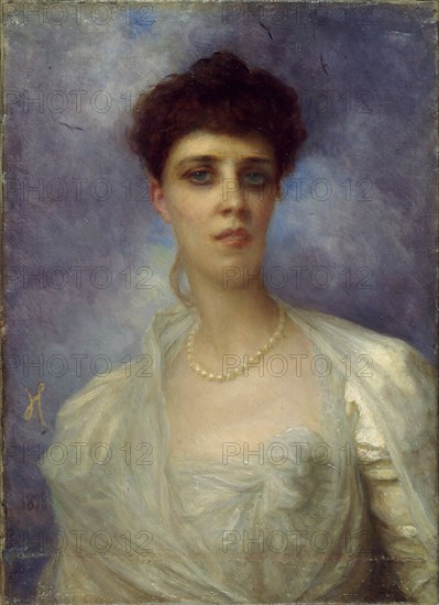 Portrait of Marie -Thérèse de Ségur, countess of Guerne (1859 - 1933), 1898.