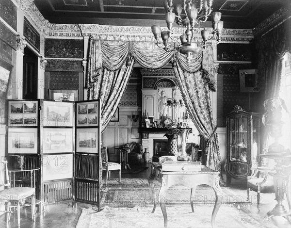 Interior view of Austrian Embassy, Washington, D.C., c1893.