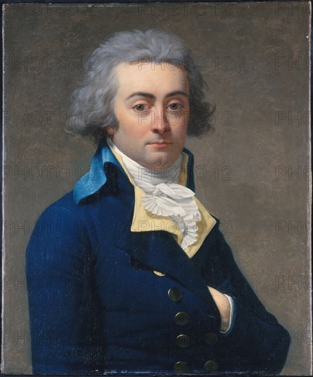 Portrait of Marie-Jean Hérault de Séchelles (1759-1794), c1793.