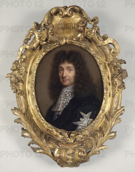 Portrait de Jean-Baptiste Colbert (1619-1683), homme politique, c1665.