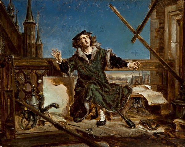 Astronomer Copernicus, or Conversation with God, 1871. Creator: Matejko, Jan Alojzy (1838-1893).