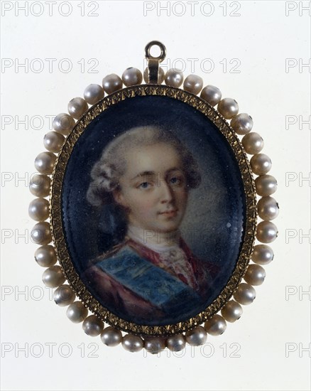 Portrait of Louis-Auguste, Dauphin of France, future Louis XVI, c1769.