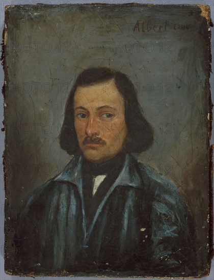 Portrait of Alexandre Martin, known as the l'Ouvrier Albert (1815-1895), c1848.