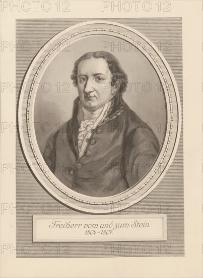 Portrait of Heinrich Friedrich Karl vom und zum Stein (1757-1831), 1804-1807. Private Collection.