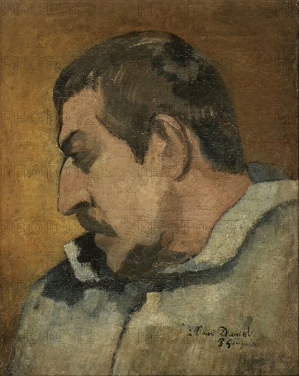 Self-Portrait (Autoportrait à l'ami Daniel), 1896. Creator: Gauguin, Paul Eugéne Henri (1848-1903).