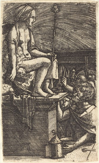 The Roman Courtesan (The Revenge of the Magician Virgil), c. 1520/1530.