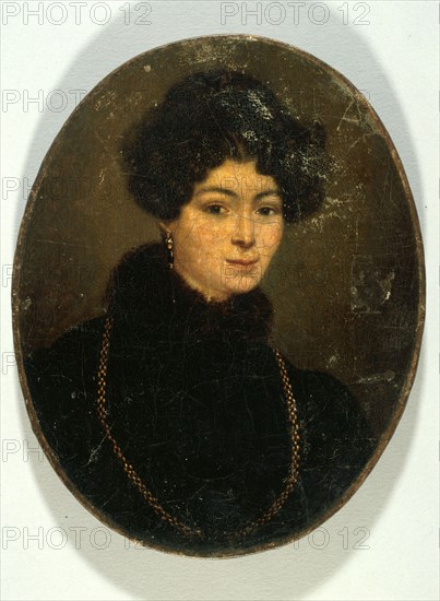 Portrait of Léontine Fay, wife Volnys (1811-1876), actress, between 1811 and 1876.