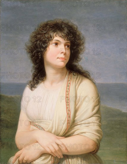 Portrait of Madame Hamelin, born Fortunee Lormier-Lagrave (1776-1851), 1798.