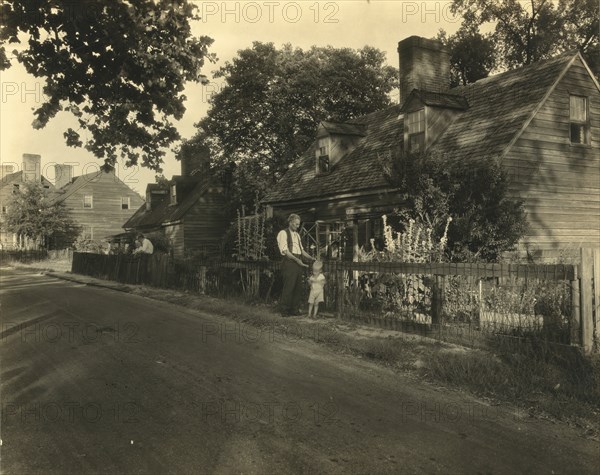 On Ettricks Island, Petersburg, Dinwiddie County, Virginia, 1933. Creator: Frances Benjamin Johnston.