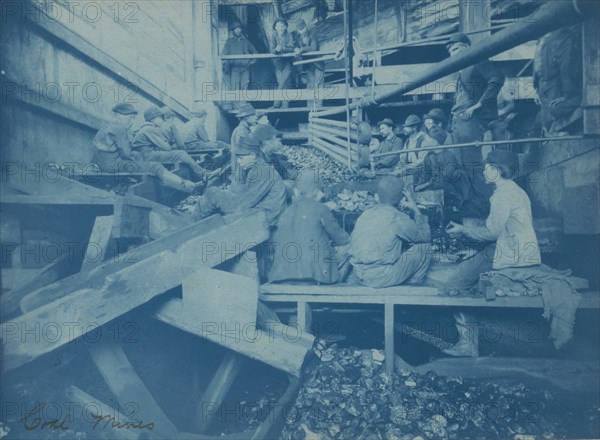 Breaker boys in Kohinor mine, Shenandoah City, Pa., 1891.