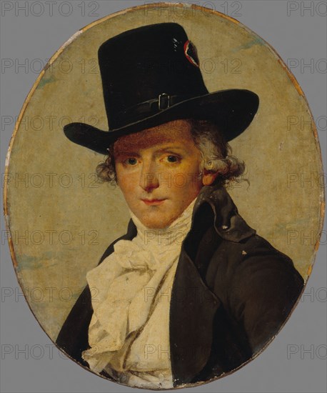 Portrait de Pierre Sériziat (1757-1847), beau-frère de David, After 1795.