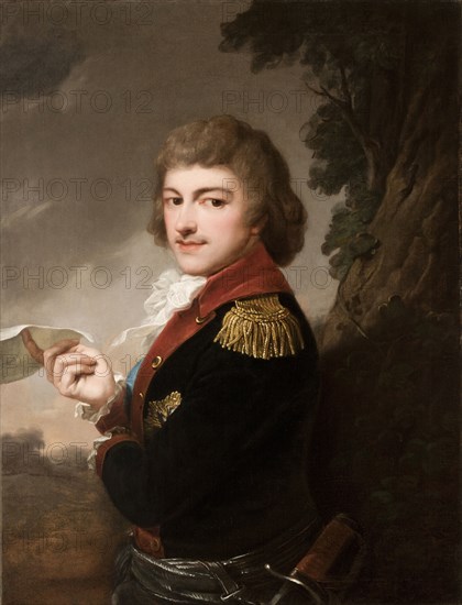 Portrait of the composer Michael Kleophas Oginski (1765-1833), 1793. Found in the collection of the Muzeum Narodowe, Krakow.