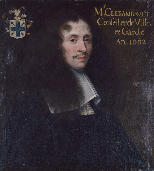 Portrait de Charles Clérambault, conseiller de la Ville de Paris en 1661, 1662.