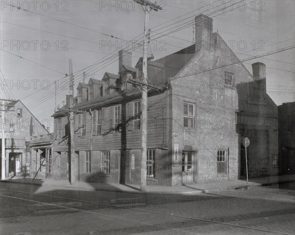 Minor houses and details, Blandfields, Dinwiddie County, Virginia, 1933.