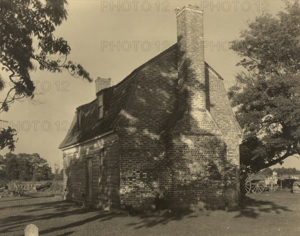 West House, Deep Creek, Accomack County, Virginia, between c1930 and 1939.