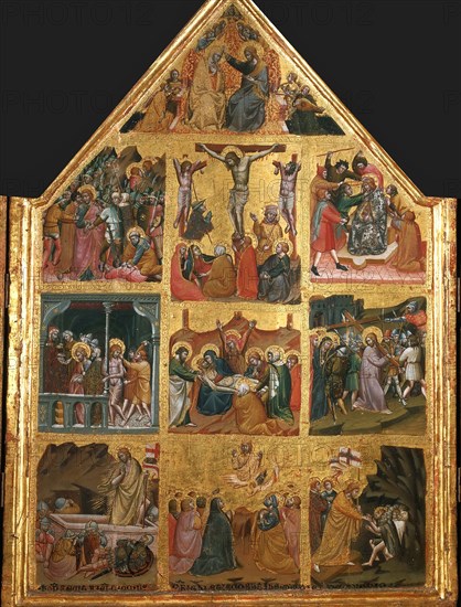 Scenes from the Life of Jesus, 15th century. Creator: Corraduccio (Mazzaforte), Giovanni di (active 1404-1437).