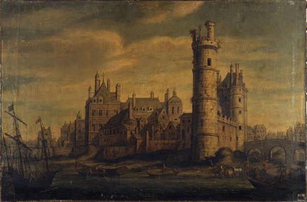 The Tower and the Porte de Nesle, the Hôtel de Nevers, current 6th arrondissement, between 1601 and 1700.