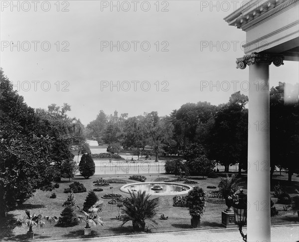 White House, 1600 Pennsylvania Avenue, Washington, D.C., 1897, printed later.