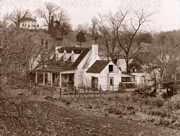 Old Dunbar Quarters, Falmouth, Stafford County, Virginia, between 1927 and 1929.