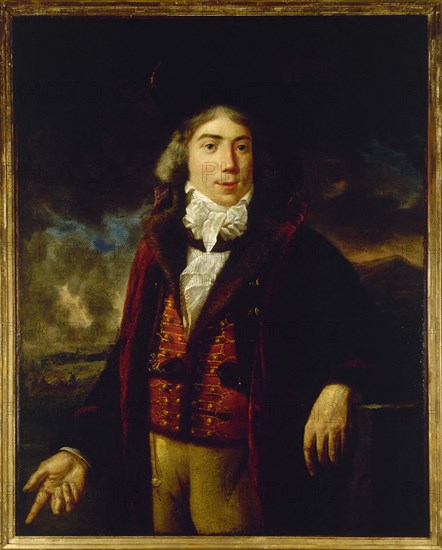 Nicolas René Dufriche-Desgenettes (1762-1837), médecin en chef de l'armée d'Orient, c1798.