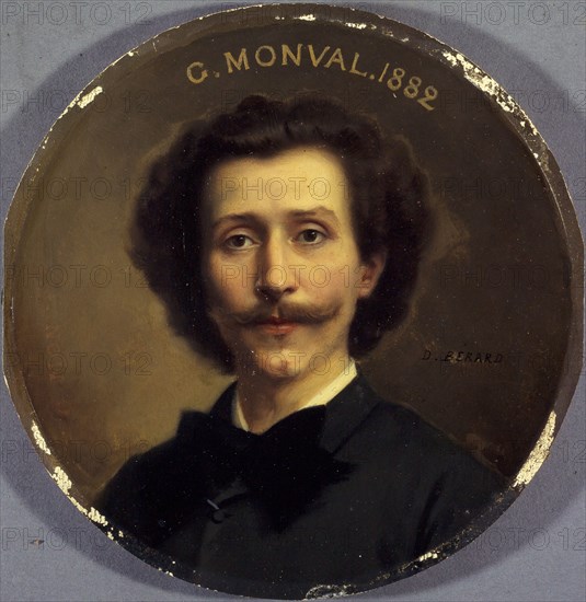 Portrait of Georges Monoval (1845-1910), archivist-librarian of the Comedie-Francaise, c1883.