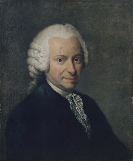 Portrait de Pierre-Jacques Bréart, huissier commissaire-priseur au Châtelet de Paris, c1760.