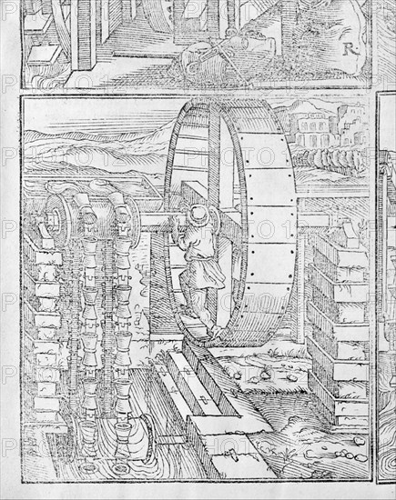 I dieci libri dell'architettura di M. Vitruvio tradutti et commentati da monsignor Barbaro..., 1556. Creator: Vitruvius.