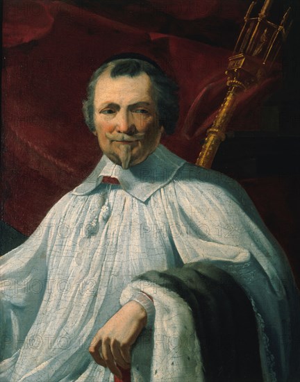 Portrait de Michel de Le Masle (1587-1662), chanoine de Notre-Dame de Paris, secrétaire de Richelieu, c1646.