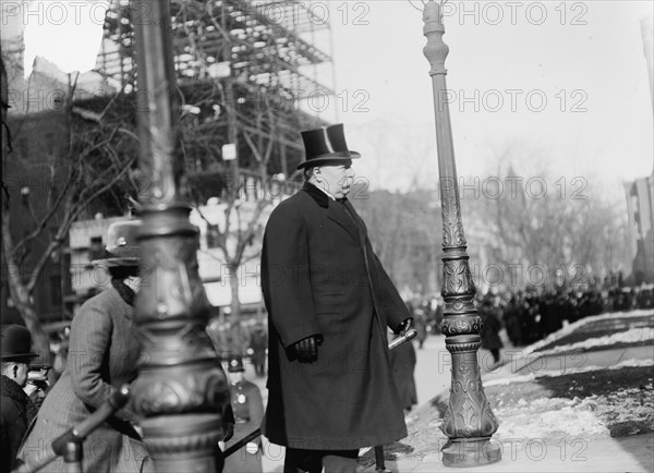 Cruz, Senior Don Anibal, Ambassador From Chile - His Funeral At St. Patrick's Church; President And Mrs. Taft, 1910.