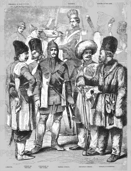 'Irregular Troops; The Russian Army c1854', 1854. Creator: Unknown.